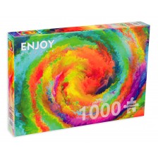Пъзел Enjoy от 1000 части - Цветен вихър -1